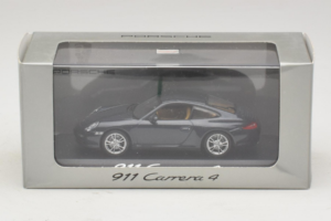 Porsche 911 997 Carrera 4 Dark Blue Metallic Minichamps 1:43 WAP02001518 Metall — bild 4 av 4