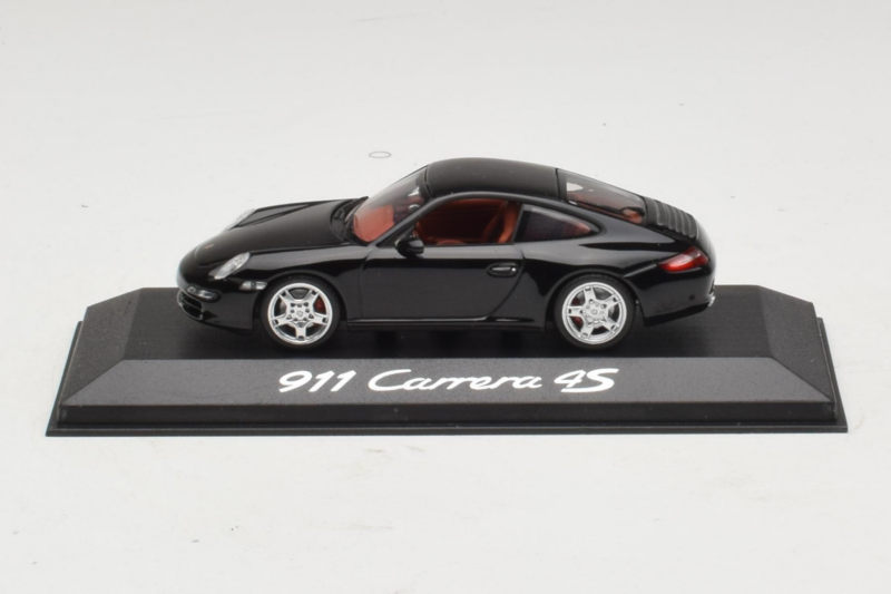 Porsche 911 997 Carrera 4S Svart Minichamps 1:43 WAP02010116 Metall