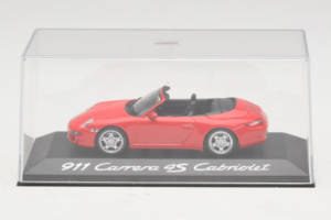 Porsche 911 997 Carrera 4S Cabriolet Röd Minichamps 1:43 WAP02015316 Metall — bild 5 av 5