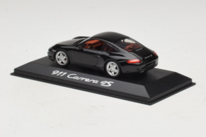 Porsche 911 997 Carrera 4S Mörkblå Minichamps 1:43 WAP02011615 Metall — bild 3 av 4