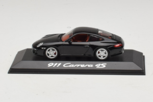 Porsche 911 997 Carrera 4S Mörkblå Minichamps 1:43 WAP02011615 Metall