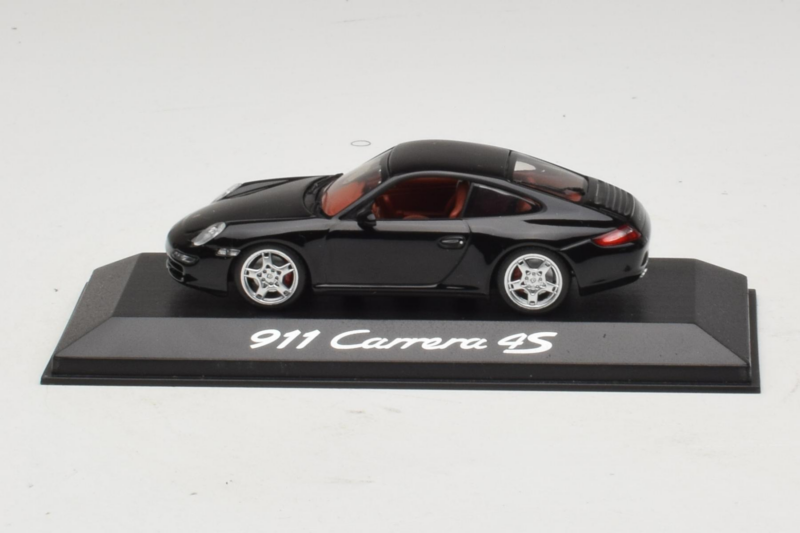 Porsche 911 997 Carrera 4S Mörkblå Minichamps 1:43 WAP02011615 Metall