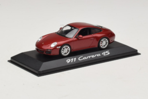 Porsche 911 997 Carrera 4S Röd Minichamps 1:43 WAP02001718 Metall — bild 2 av 4