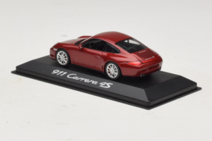 Porsche 911 997 Carrera 4S Röd Minichamps 1:43 WAP02001718 Metall — bild 3 av 4