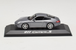 Porsche 911 997 Carrera S Grey Metallic Minichamps 1:43 WAP02011615-P1 Metall
