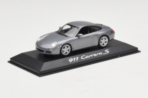 Porsche 911 997 Carrera S Grå Metallic Minichamps 1:43 WAP02010116-R1 Metall — bild 2 av 4