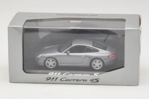 Porsche 911 997 Carrera S Grå Metallic Minichamps 1:43 WAP02010116-R1 Metall — bild 4 av 4