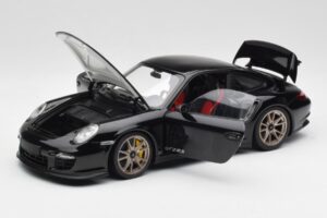 Porsche 911 997 GT2 RS Svart & Silver Hjul Minichamps 1:18 100069401 Metall — bild 2 av 8