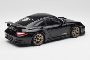 Porsche 911 997 GT2 RS Svart & Silver Hjul Minichamps 1:18 100069401 Metall — bild 3 av 8