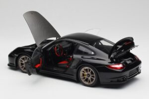 Porsche 911 997 GT2 RS Svart & Silver Hjul Minichamps 1:18 100069401 Metall — bild 5 av 8