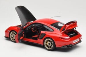 Porsche 911 997 GT2 RS Röd AUTOart 1:18 77964 Metall — bild 5 av 8