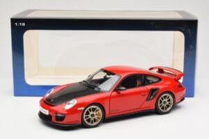 Porsche 911 997 GT2 RS Röd AUTOart 1:18 77964 Metall — bild 8 av 8