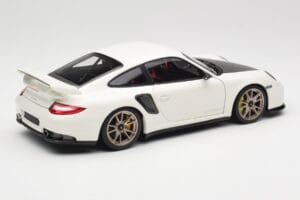 Porsche 911 997 GT2 RS Vit Minichamps 1:18 100069400 Metall — bild 3 av 8