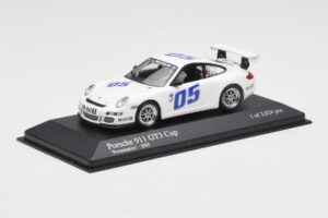 Porsche 911 997 GT3 Cup #5 Presentation 2005 Minichamps 1:43 400056400 Metall — bild 2 av 4