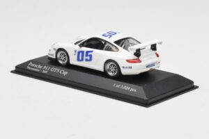 Porsche 911 997 GT3 Cup #5 Presentation 2005 Minichamps 1:43 400056400 Metall — bild 3 av 4