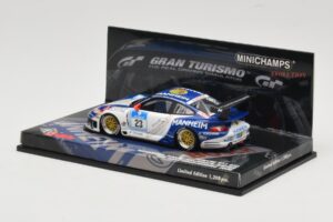 Porsche 911 997 GT3 #23 24 Hours Nurburgring 2008 Minichamps 1:43 437086823 Metall — bild 3 av 4