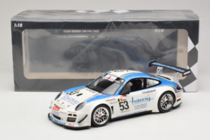 Porsche 911 997 GT3 R #53 Muhlner Motorsport P-Y. Vannelet / U. Peyroles Class Winners 24 Hours of Spa 2010 Minichamps 1:18 1 — bild 6 av 6