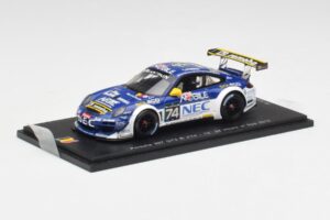 Porsche 911 997 GT3 R #74 Prospeed P. van Splunteren / M. Soulet / F. Derdaele / B. Bouvy 24 Hours of Spa 2012 Spark 1:43 SB0 — bild 2 av 4
