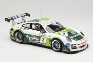 Porsche 911 997 GT3 R #2 Prospeed Competition B. Heylen / P. Lappalainen FIA GT3 2011 Minichamps 1:18 151118902 Metall — bild 4 av 6