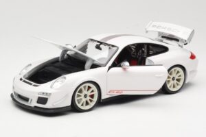 Porsche 911 997 GT3 RS 4.0 Vit Bburago 1:18 18-11036 Metall — bild 2 av 8