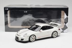Porsche 911 997 GT3 RS 4.0 Vit Minichamps 1:18 155062221 Metall — bild 6 av 6
