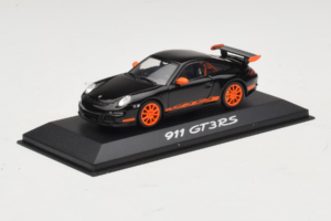 Porsche 911 997 GT3 RS Svart Orange Minichamps 1:43 WAP02012817-R1 Metall — bild 2 av 4