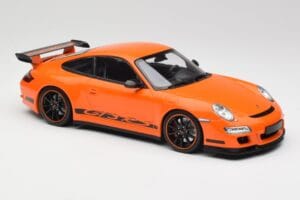 Porsche 911 997 GT3 RS Orange Minichamps 1:18 155062122 Metall — bild 4 av 6