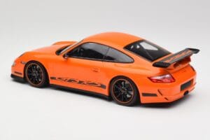 Porsche 911 997 GT3 RS Orange Minichamps 1:18 155062122 Metall — bild 5 av 6