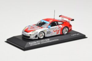 Porsche 911 997 GT3 RSR #80 Flying Lizard J. Van Overbeek / J. Bergmeister / S. Neiman 24 Hours of Le Mans 2008 Minichamps 1: — bild 2 av 4