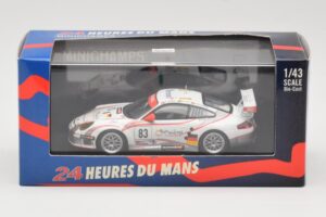 Porsche 911 997 GT3 RSR #83 Seikel Motorsport J. Nielsen / P. Ehret / P. Farnbacher 24 Hours of Le Mans 2006 Minichamps 1:43  — bild 3 av 3