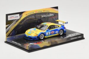 Porsche 911 997 GT3 RSR #3 24 Hours Nurburgring 2008 Minichamps 1:43 437087803 Metall — bild 2 av 4