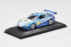 Porsche 911 GT3 RSR #70 H. Felbermayr / H. Felbermayr Jr. Felbermayr-Proton 24 Hours of Le Mans 2009 Minichamps 1:43 40009697 — bild 2 av 4