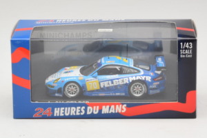Porsche 911 GT3 RSR #70 H. Felbermayr / H. Felbermayr Jr. Felbermayr-Proton 24 Hours of Le Mans 2009 Minichamps 1:43 40009697 — bild 4 av 4