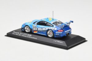 Porsche 911 997 GT3 RSR #77 Felbermayr-Proton Davidson / Henzler 24 Hours of Le Mans 2008 Minichamps 1:43 400087877 Metall — bild 3 av 4
