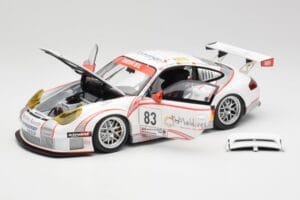 Porsche 911 997 GT3 RSR #83 Team Seikel L. Nielsen / M. Ehret / D. Farnbacher 24 Hours of Le Mans 2006 Minichamps 1:18 100066 — bild 2 av 8