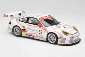 Porsche 911 997 GT3 RSR #83 Team Seikel L. Nielsen / M. Ehret / D. Farnbacher 24 Hours of Le Mans 2006 Minichamps 1:18 100066 — bild 6 av 8