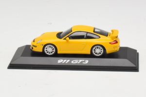 Porsche 911 997 GT3 Gul Minichamps 1:43 WAP02012116 Metall