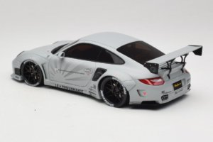 Porsche 911 997 Liberty Walk Grå GT Spirit 1:18 GT126 Resin — bild 5 av 6