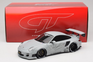 Porsche 911 997 Liberty Walk Grå GT Spirit 1:18 GT126 Resin — bild 6 av 6