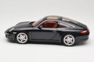 Porsche 911 997 Targa Svart Norev 1:18 187506 Metall — bild 4 av 8