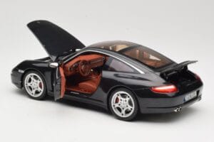 Porsche 911 997 Targa Svart Norev 1:18 187506 Metall — bild 5 av 8