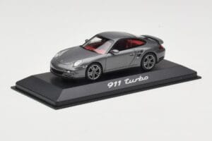 Porsche 911 997 Turbo Anthracite Grey Minichamps 1:43 WAP0200010A Metall — bild 2 av 4