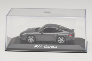 Porsche 911 997 Turbo Grey Metallic Minichamps 1:43 WAP02013016 Metall — bild 4 av 5
