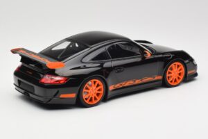 Porsche 911 997.1 GT3 RS Svart Minichamps 1:18 155062121 Metall — bild 2 av 6