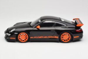 Porsche 911 997.1 GT3 RS Svart Minichamps 1:18 155062121 Metall — bild 3 av 6