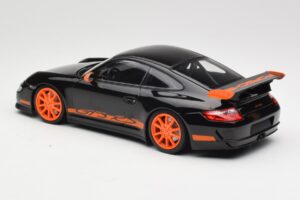 Porsche 911 997.1 GT3 RS Svart Minichamps 1:18 155062121 Metall — bild 5 av 6