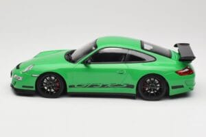 Porsche 911 997.1 GT3 RS Grön Minichamps 1:18 155062124 Metall — bild 3 av 6
