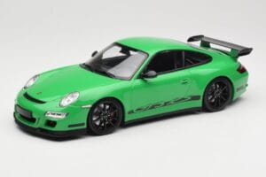 Porsche 911 997.1 GT3 RS Grön Minichamps 1:18 155062124 Metall
