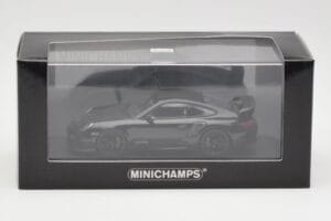 Porsche 911 997.2 GT2 RS Svart med Svarta Fälgar Minichamps 1:43 400069404 Metall — bild 4 av 4