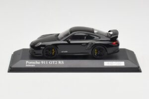 Porsche 911 997.2 GT2 RS Svart med Svarta Fälgar Minichamps 1:43 400069404 Metall
